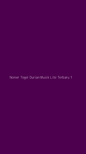 Tampilan Antarmuka Aplikasi Nomer Togel Durian Musik Lite Terbaru - 1