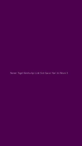 Tampilan Antarmuka Aplikasi Nomer Togel Kereta Api Link Slot Gacor Hari Ini Resmi - 3