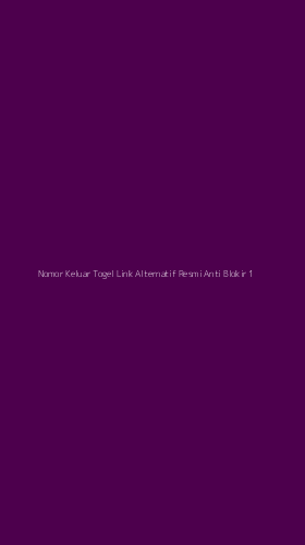 Tampilan Antarmuka Aplikasi Nomor Keluar Togel Link Alternatif Resmi Anti Blokir - 1