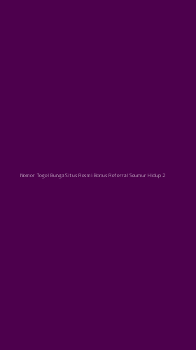 Tampilan Antarmuka Aplikasi Nomor Togel Bunga Situs Resmi Bonus Referral Seumur Hidup - 2