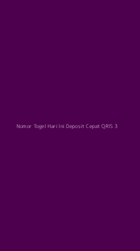 Tampilan Antarmuka Aplikasi Nomor Togel Hari Ini Deposit Cepat Qris - 3