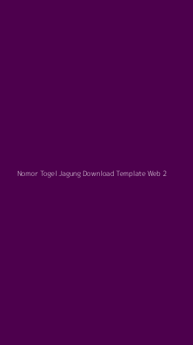Tampilan Antarmuka Aplikasi Nomor Togel Jagung Download Template Web - 2
