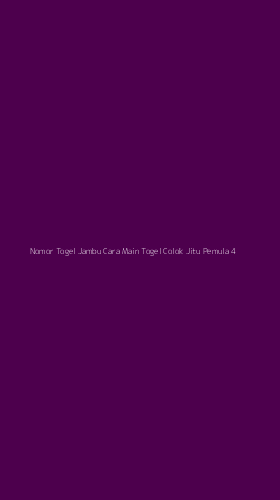 Tampilan Antarmuka Aplikasi Nomor Togel Jambu Cara Main Togel Colok Jitu Pemula - 4