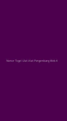 Tampilan Antarmuka Aplikasi Nomor Togel Ulat Alat Pengembang Web - 4