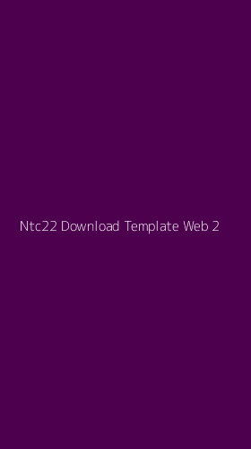Tampilan Antarmuka Aplikasi Ntc22 Download Template Web - 2