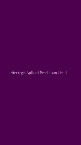 Tampilan Antarmuka Aplikasi Ntertogel Aplikasi Pendidikan Lite - 4