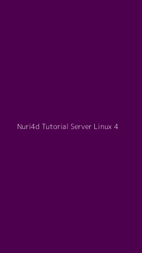 Tampilan Antarmuka Aplikasi Nuri4d Tutorial Server Linux - 4