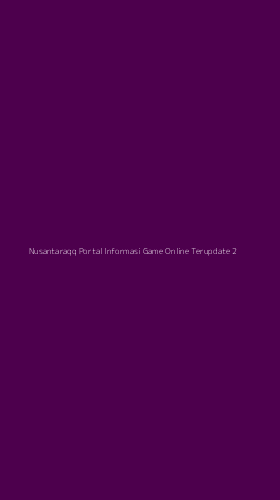 Tampilan Antarmuka Aplikasi Nusantaraqq Portal Informasi Game Online Terupdate - 2