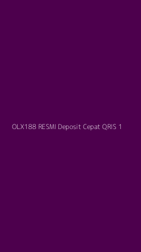 Tampilan Antarmuka Aplikasi Olx188 Resmi Deposit Cepat Qris - 1