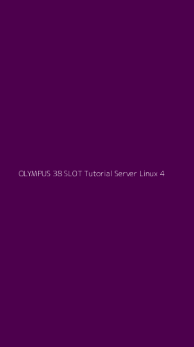 Tampilan Antarmuka Aplikasi Olympus 38 Slot Tutorial Server Linux - 4