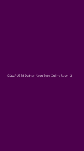 Tampilan Antarmuka Aplikasi Olympus88 Daftar Akun Toto Online Resmi - 2