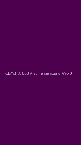 Tampilan Antarmuka Aplikasi Olympus888 Alat Pengembang Web - 3