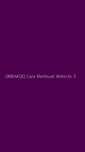 Tampilan Antarmuka Aplikasi Ombakqq Cara Membuat Website - 3