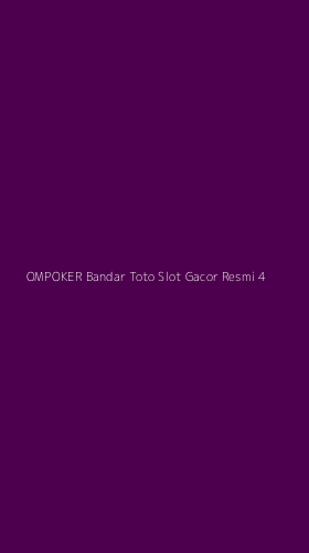 Tampilan Antarmuka Aplikasi Ompoker Bandar Toto Slot Gacor Resmi - 4