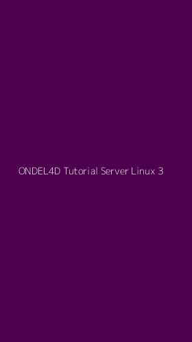 Tampilan Antarmuka Aplikasi Ondel4d Tutorial Server Linux - 3