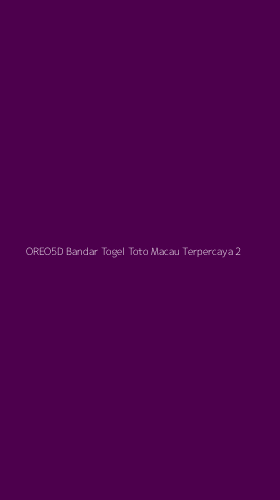 Tampilan Antarmuka Aplikasi Oreo5d Bandar Togel Toto Macau Terpercaya - 2