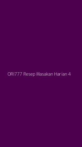 Tampilan Antarmuka Aplikasi Ori777 Resep Masakan Harian - 4
