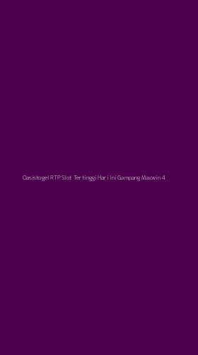 Tampilan Antarmuka Aplikasi Oasistogel Rtp Slot Tertinggi Hari Ini Gampang Maxwin - 4