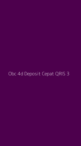 Tampilan Antarmuka Aplikasi Obc 4d Deposit Cepat Qris - 3