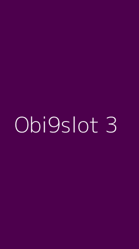 Tampilan Antarmuka Aplikasi Obi9slot - 3