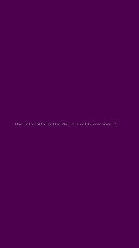 Tampilan Antarmuka Aplikasi Obortoto Daftar Daftar Akun Pro Slot Internasional - 3