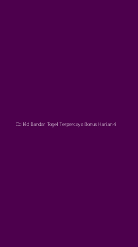 Tampilan Antarmuka Aplikasi Ocil4d Bandar Togel Terpercaya Bonus Harian - 4