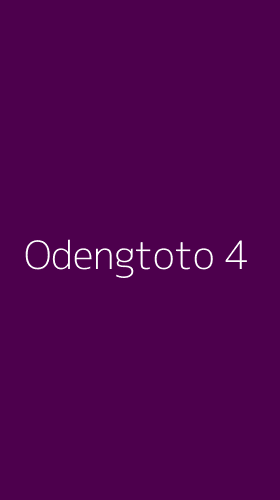Tampilan Antarmuka Aplikasi Odengtoto - 4