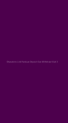 Tampilan Antarmuka Aplikasi Ohanatoto Link Panduan Deposit Dan Withdraw Kilat - 3
