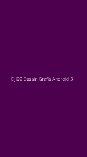 Tampilan Antarmuka Aplikasi Oji99 Desain Grafis Android - 3