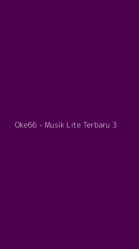 Tampilan Antarmuka Aplikasi Oke66 - Musik Lite Terbaru - 3