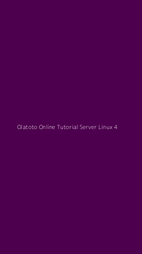 Tampilan Antarmuka Aplikasi Olatoto Online Tutorial Server Linux - 4