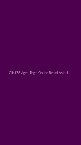 Tampilan Antarmuka Aplikasi Olb138 Agen Togel Online Resmi Asia - 4