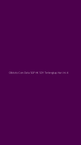 Tampilan Antarmuka Aplikasi Olbtoto Com Data Sgp Hk Sdy Terlengkap Hari Ini - 4