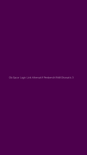 Tampilan Antarmuka Aplikasi Olx Gacor Login Link Alternatif Pembersih Ram Otomatis - 3