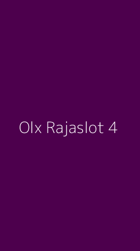 Tampilan Antarmuka Aplikasi Olx Rajaslot - 4
