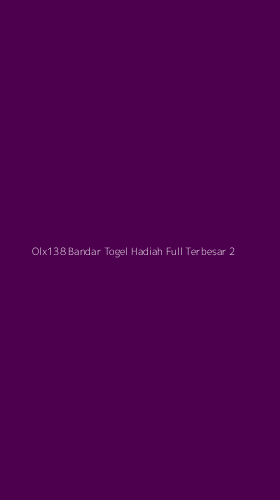 Tampilan Antarmuka Aplikasi Olx138 Bandar Togel Hadiah Full Terbesar - 2