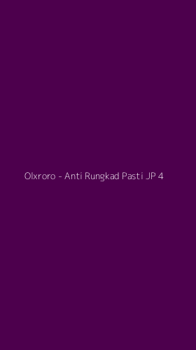 Tampilan Antarmuka Aplikasi Olxroro - Anti Rungkad Pasti JP - 4