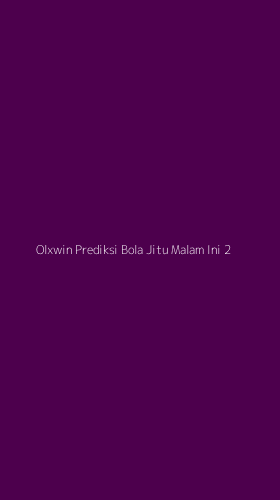 Tampilan Antarmuka Aplikasi Olxwin Prediksi Bola Jitu Malam Ini - 2