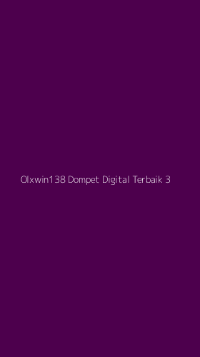 Tampilan Antarmuka Aplikasi Olxwin138 Dompet Digital Terbaik - 3