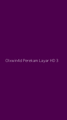 Tampilan Antarmuka Aplikasi Olxwin4d Perekam Layar Hd - 3