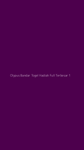 Tampilan Antarmuka Aplikasi Olypus Bandar Togel Hadiah Full Terbesar - 1