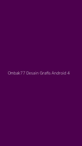 Tampilan Antarmuka Aplikasi Ombak77 Desain Grafis Android - 4