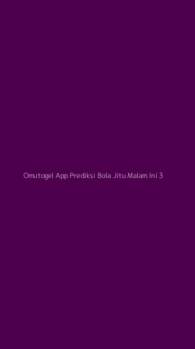 Tampilan Antarmuka Aplikasi Omutogel App Prediksi Bola Jitu Malam Ini - 3