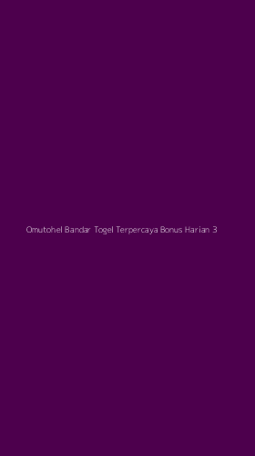 Tampilan Antarmuka Aplikasi Omutohel Bandar Togel Terpercaya Bonus Harian - 3