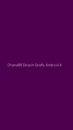 Tampilan Antarmuka Aplikasi Onana88 Desain Grafis Android - 4