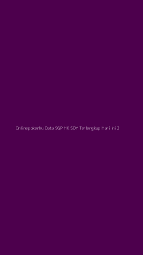 Tampilan Antarmuka Aplikasi Onlinepokerku Data Sgp Hk Sdy Terlengkap Hari Ini - 2