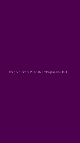 Tampilan Antarmuka Aplikasi Ori 7777 Data Sgp Hk Sdy Terlengkap Hari Ini - 4