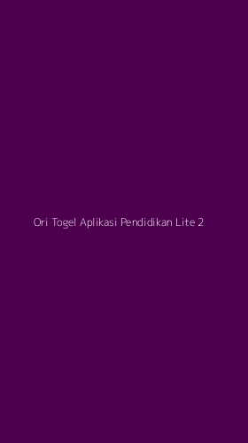 Tampilan Antarmuka Aplikasi Ori Togel Aplikasi Pendidikan Lite - 2