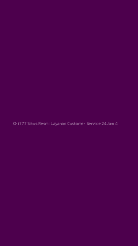 Tampilan Antarmuka Aplikasi Ori777 Situs Resmi Layanan Customer Service 24jam - 4