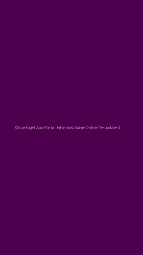 Tampilan Antarmuka Aplikasi Oscartogel App Portal Informasi Game Online Terupdate - 4